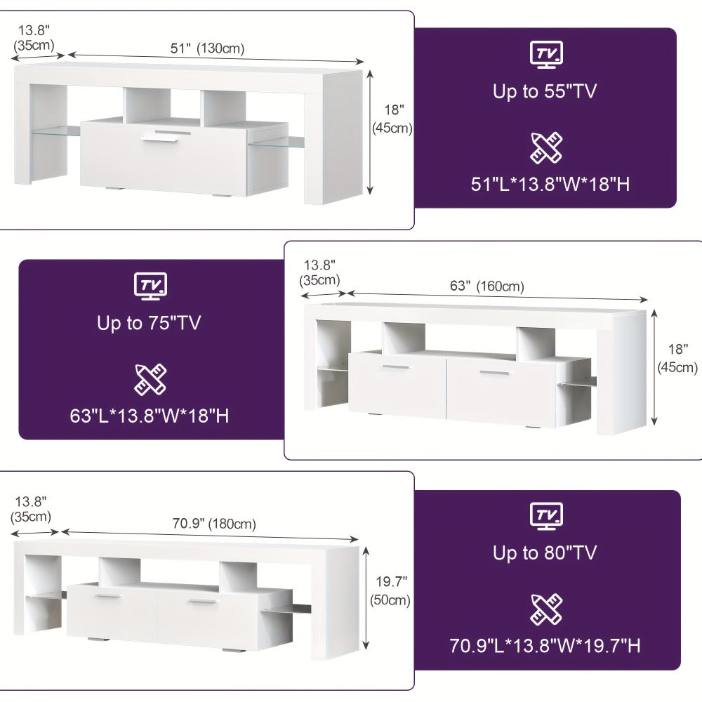 80-Inch TV Stands And Entertainment Centers for Living Room and Bedroom detail image - detail view 4
