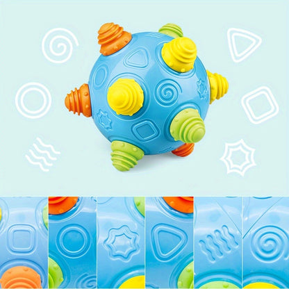 Bouncing Music Dancing Ball Baby Toy, Interactive Electric Rolling Sensory Ball with Lights, Sounds & Melodies