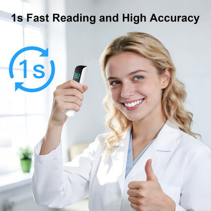 Infrared Forehead Thermometer No-Touch Digital Thermometer for Adults Kids Baby with Fever for Entryways, Bedrooms and Living Spaces