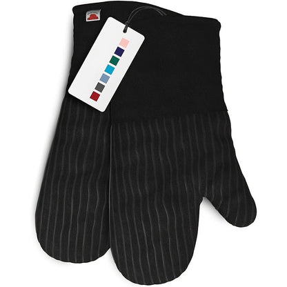 Oven Mitts and Pot Holders Set 6 Piece Heat Resistant Kitchen Gloves Cooking Mitts with Potholder