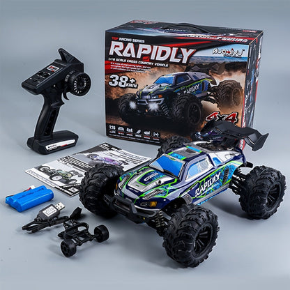High Speed RC Off-Road Car 70KM/H Brushless Motor 1:14 1:16 Scale with the Listed Color, Size or Set Options for Everyday Use