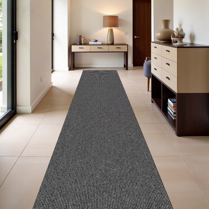 Non-Slip Runner Rug for Hallway Kitchen Stairs – Thick 4mm Long Roll Rug 23.22" Wide, Machine Washable, Multiple Sizes & Colors