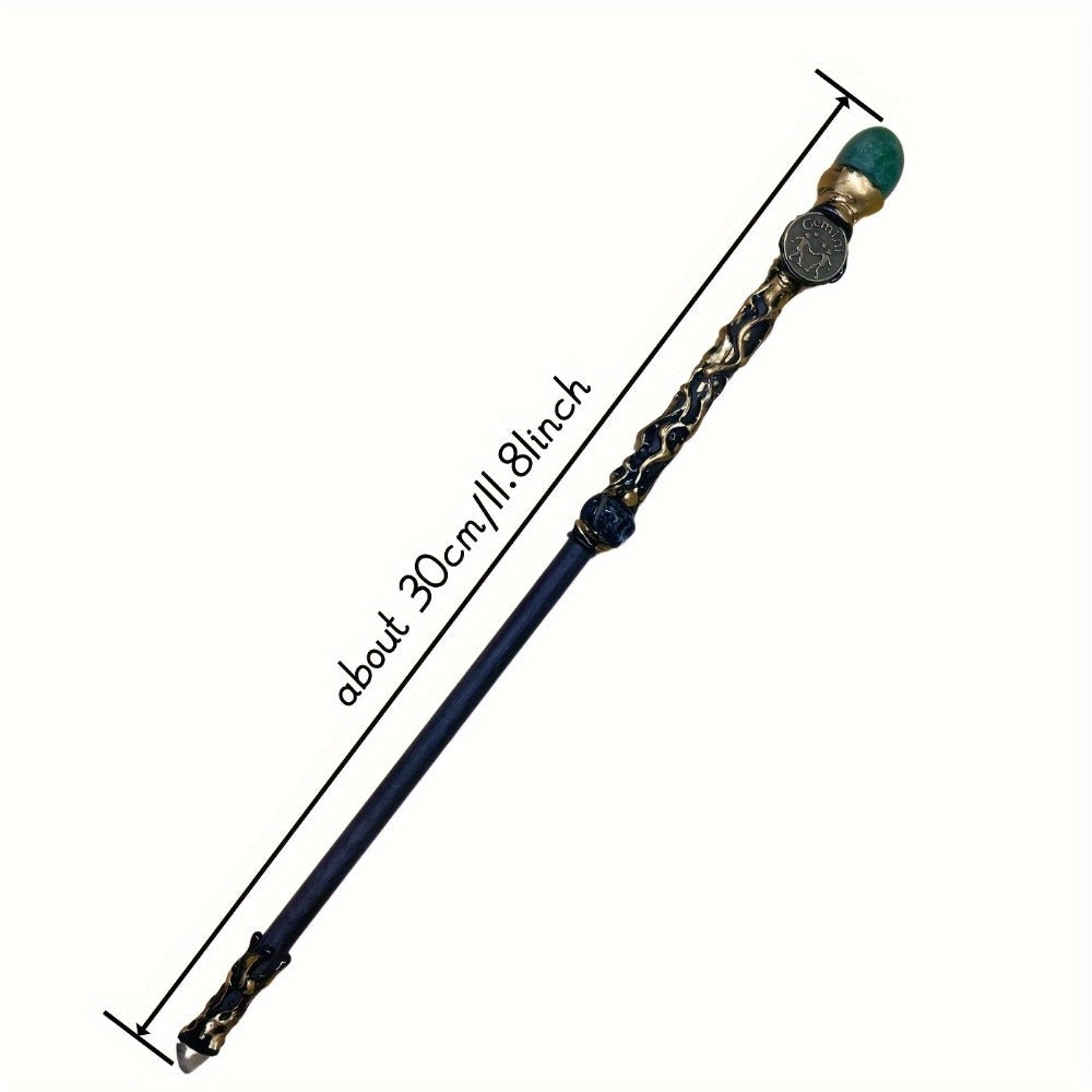 Zodiac Crystal Magic Wand with Gift Box – Handmade Astrology Wand All 12 Signs Aries Taurus Gemini Cancer Leo Virgo Libra Scorpio