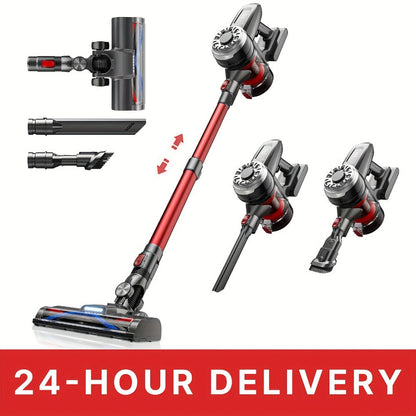 Cordless Vacuum Cleaner with Green Light Indicator for Entryways, Bedrooms and Living Spaces