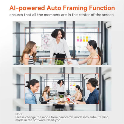 4K Webcam AI Auto Framing True Autofocus with Dual Noise Canceling Mics & 90° FOV for an Everyday Personal Care Routine