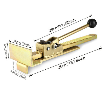 Hardwood Flooring Jack & Positioning Tool for Installing & Straightening Hardwood Floors – Professional Floor Installation Tool for Tongue