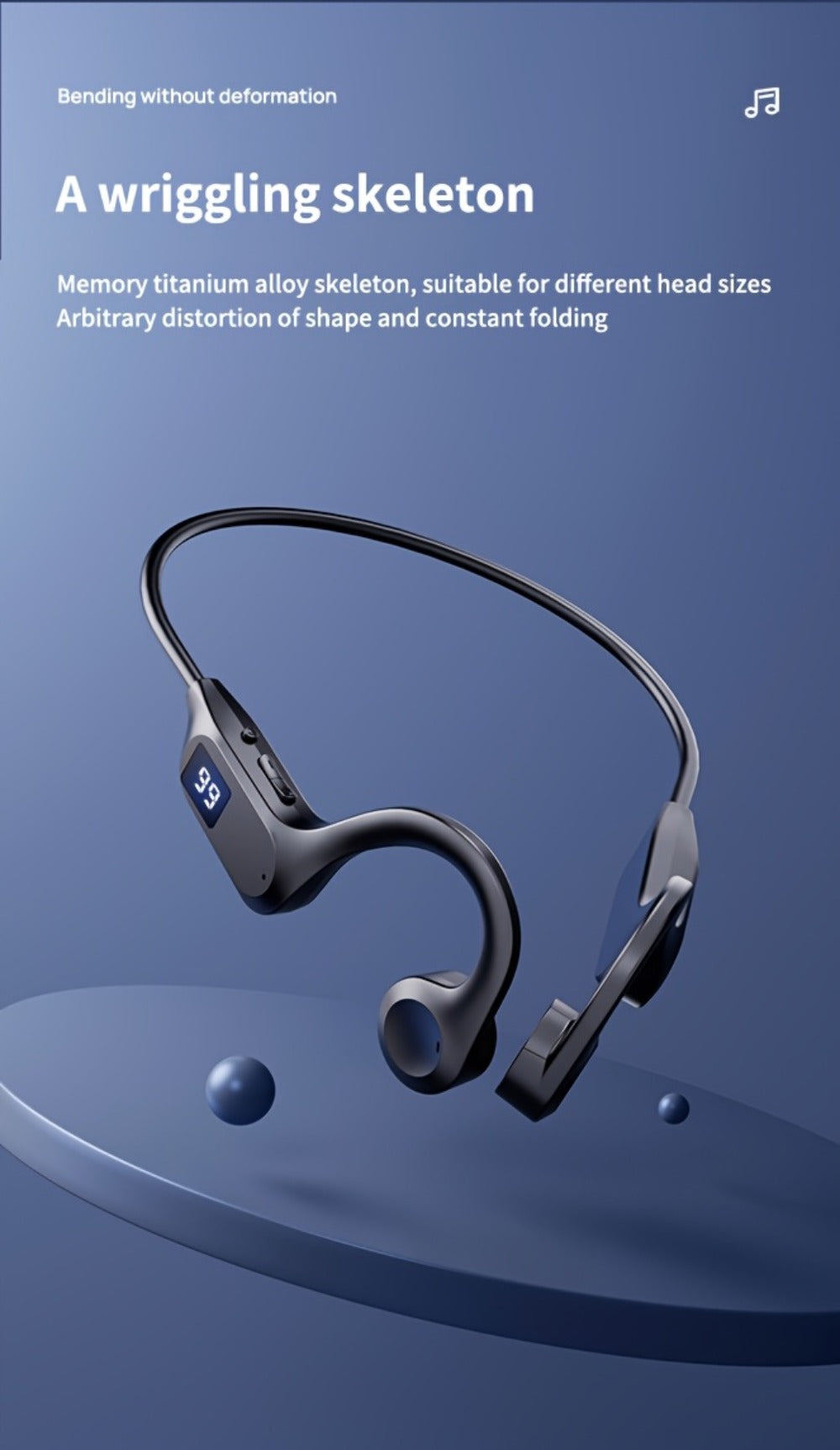 Open Ear Sports Headphones with Microphone Battery True Wireless Bluetooth Earphones for Running for an Everyday Personal Care Routine
