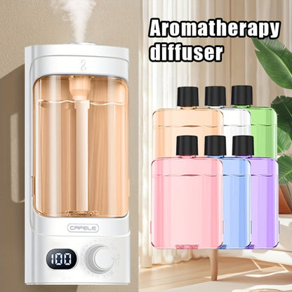 300ml Rechargeable Essential Oil Diffuser with Numeric Display, 100-Level Control Label and One Oil Bottle