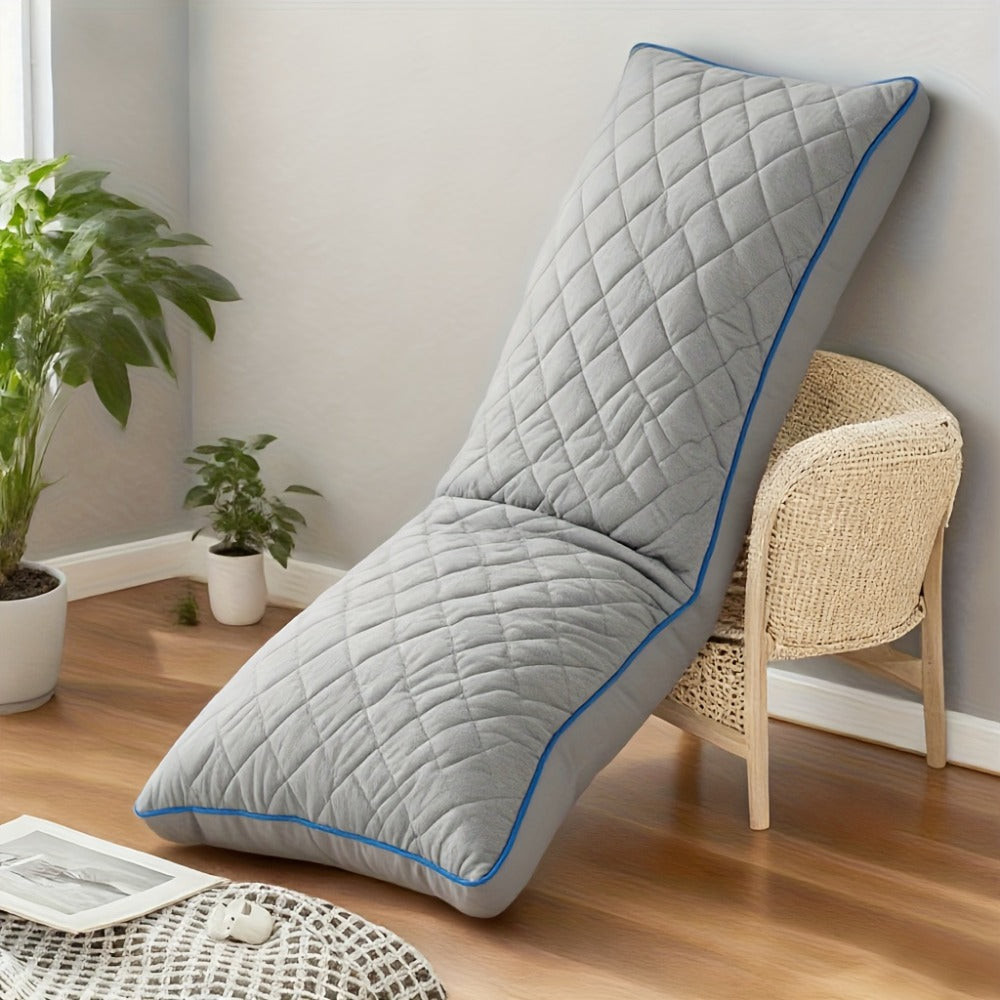 Memory Foam Body Pillow for Side Sleepers 51 Inch, Cooling Long Pillow with Breathable Polyester Cover, Firm Support Full Body Pillow