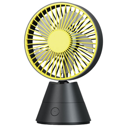Desktop Fan Auto Oscillating 1800mAh USB Rechargeable, Portable Personal Fan with Wide-Angle Swing