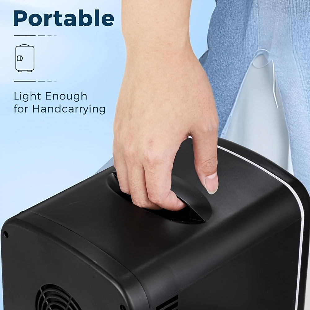 Mini Fridge Skincare Refrigerator 1.06 Gallon Portable - Mini Freezer for Bedroom Dorm Office