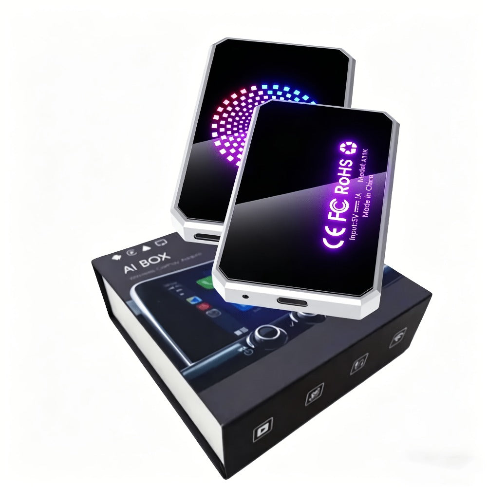 3-in-1 Wireless CarPlay Adapter Magic Media Box with Netflix YouTube TikTok Streaming & USB Port
