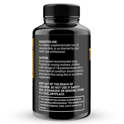 Himiyer Capsule Supplement, Five-Bottle 300-Count Pack with 60 Capsules per Labeled Bottle