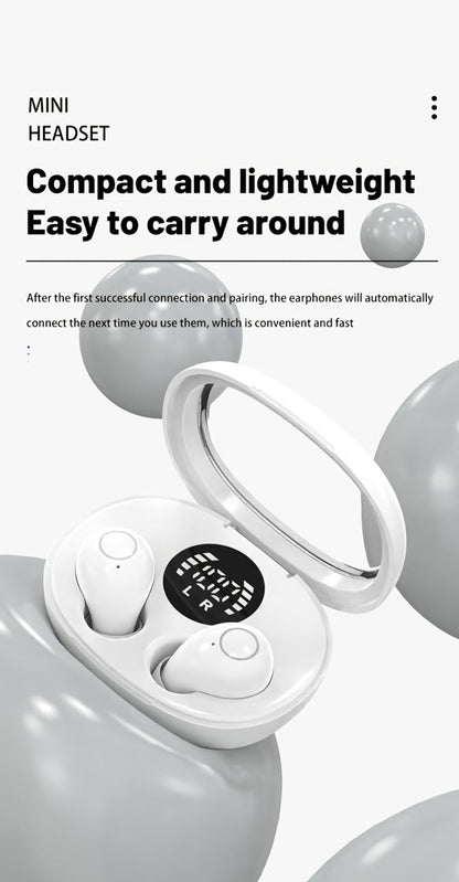 Invisible Sleep Earbuds Bluetooth 5.4 Mini Ultra Compact True Wireless for an Everyday Personal Care Routine