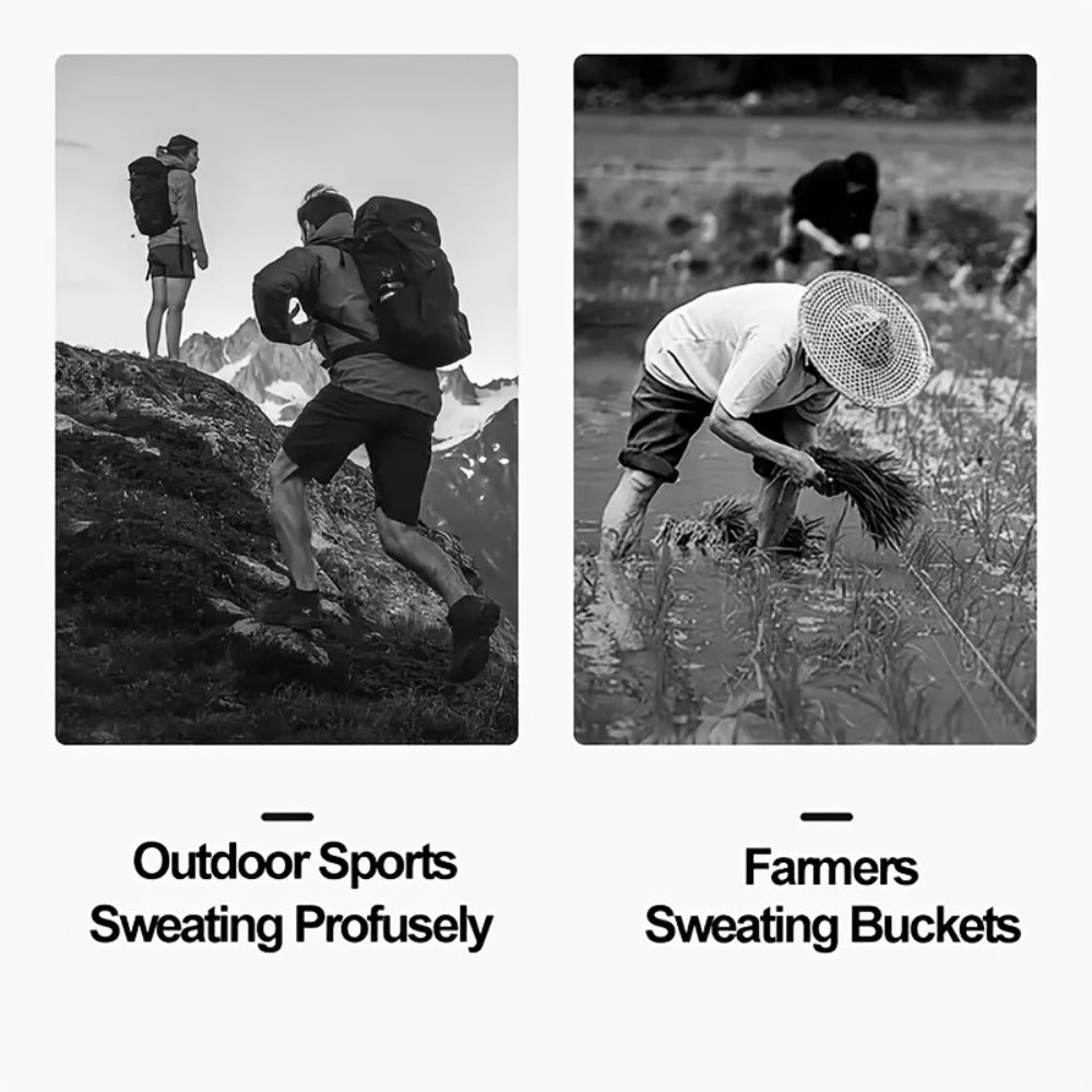 Neck Fan Portable Wearable, 3000mAh Battery Hands-Free Personal Fan 3 Wind Speeds Digital Display