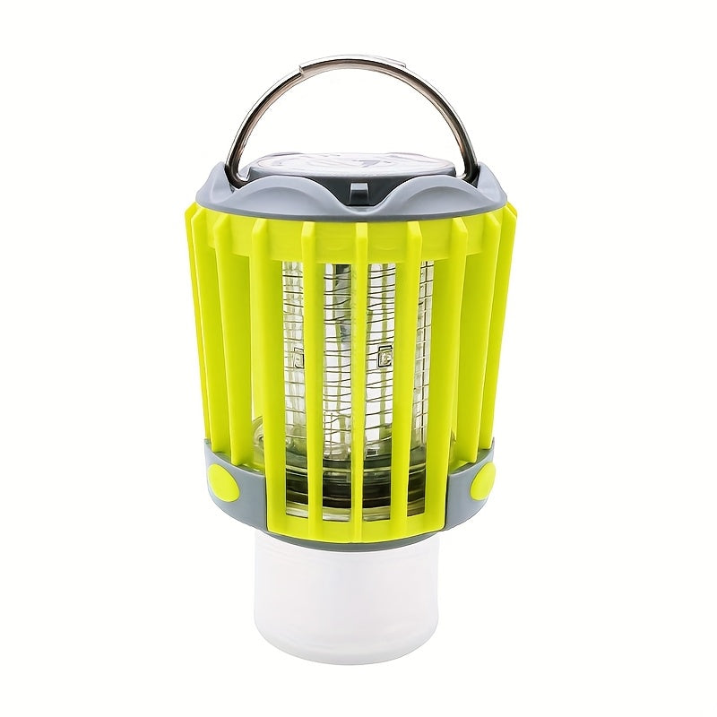 Mosquito Repellent 3-in-1 USB Rechargeable Portable LED Lantern, Indoor Outdoor Bug Repeller Camp Light with SOS Emergency Mode for Home