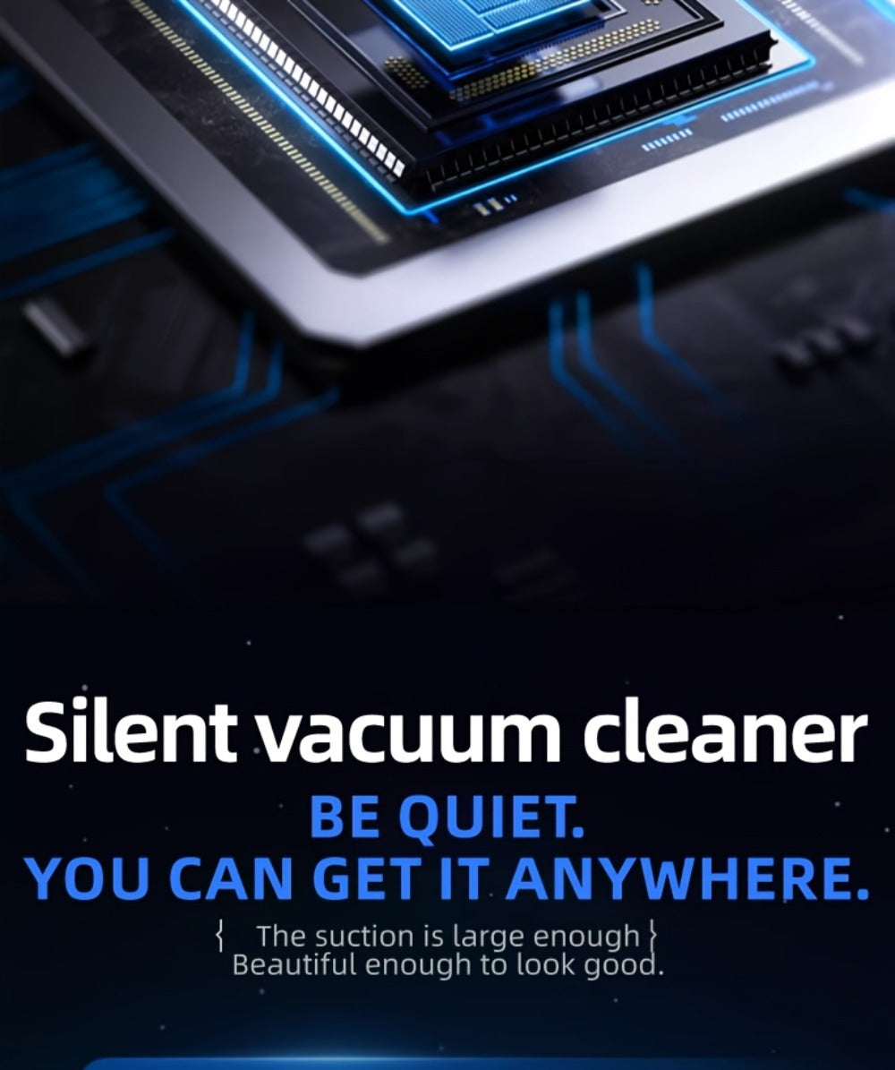 Handheld Car Vacuum Cleaner Wireless 13KPa – 4000mAh USB Rechargeable, Dry Wet Dual-Purpose Blow & Suction