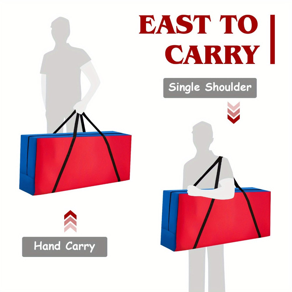 Jumbo 4 in a Row Game Storage Bag Carrying Bag for Giant Connect 4 Game Set Oxford Cloth for Entryways, Bedrooms and Living Spaces