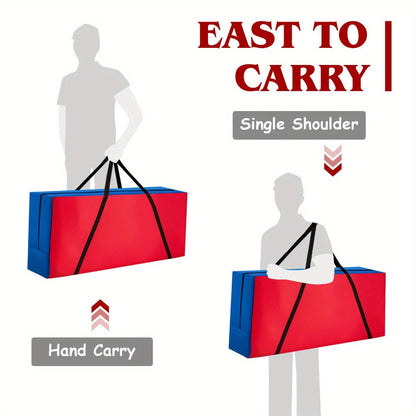 Jumbo 4 in a Row Game Storage Bag Carrying Bag for Giant Connect 4 Game Set Oxford Cloth for Entryways, Bedrooms and Living Spaces