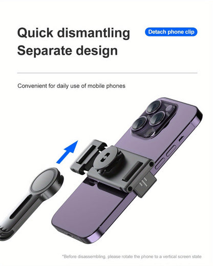 Gesture Control Auto Face Tracking Tripod with 360° Rotation & Wireless Remote No App Required