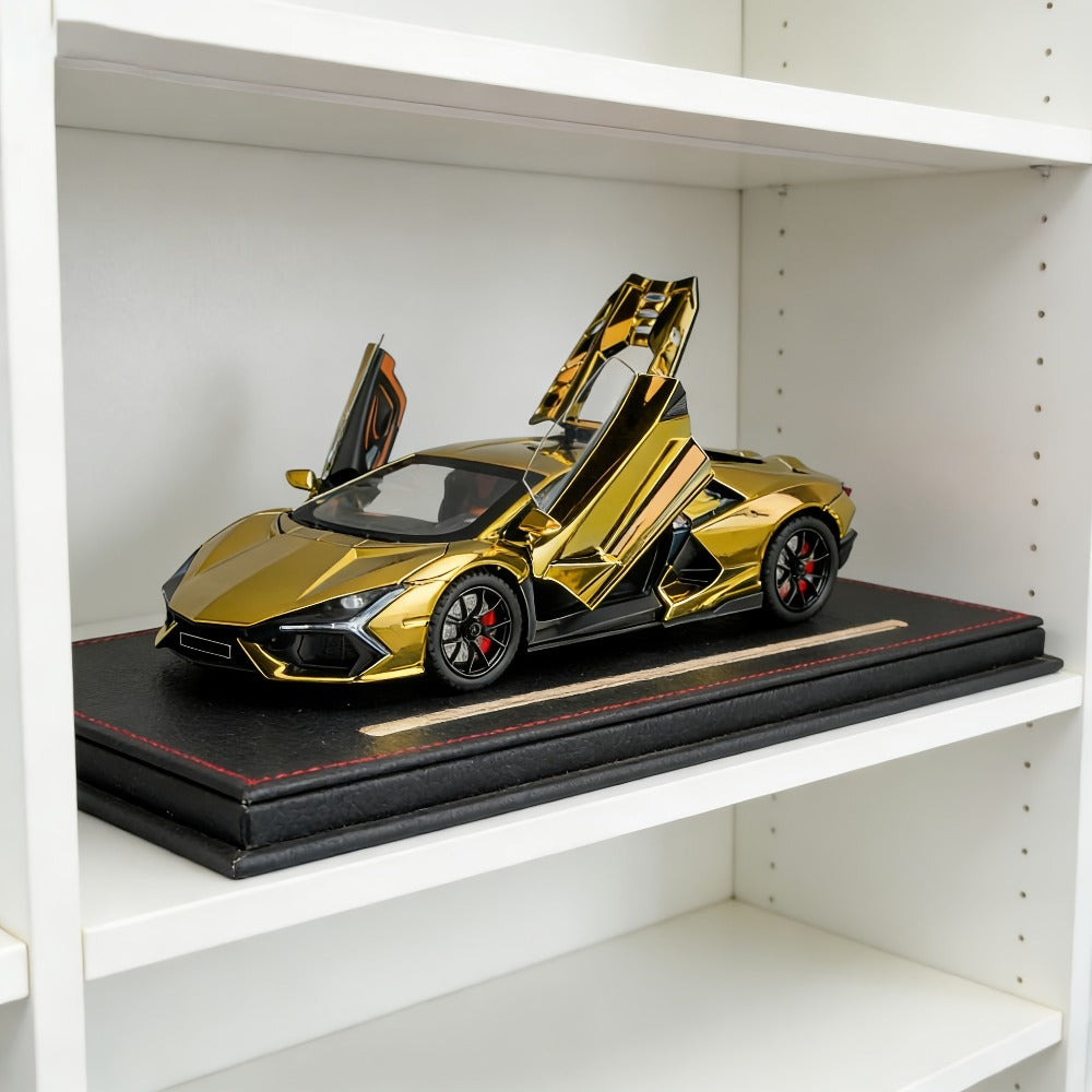 1:24 Scale Die-Cast Sports Car Model Collectible - Zinc Alloy Static Ornament with Realistic Details