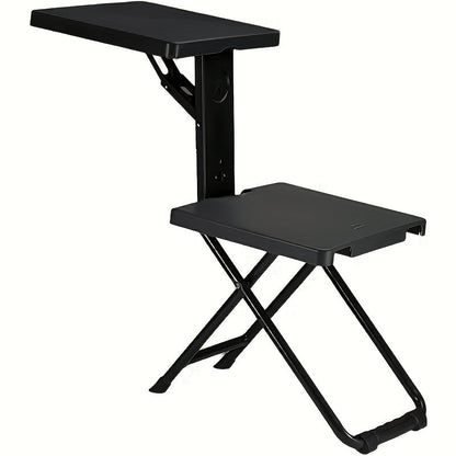 Portable Folding Camping Chair with Backrest – Lightweight Stainless Steel Frame, 150kg Load Capacity, Compact Outdoor Chair for Hunting