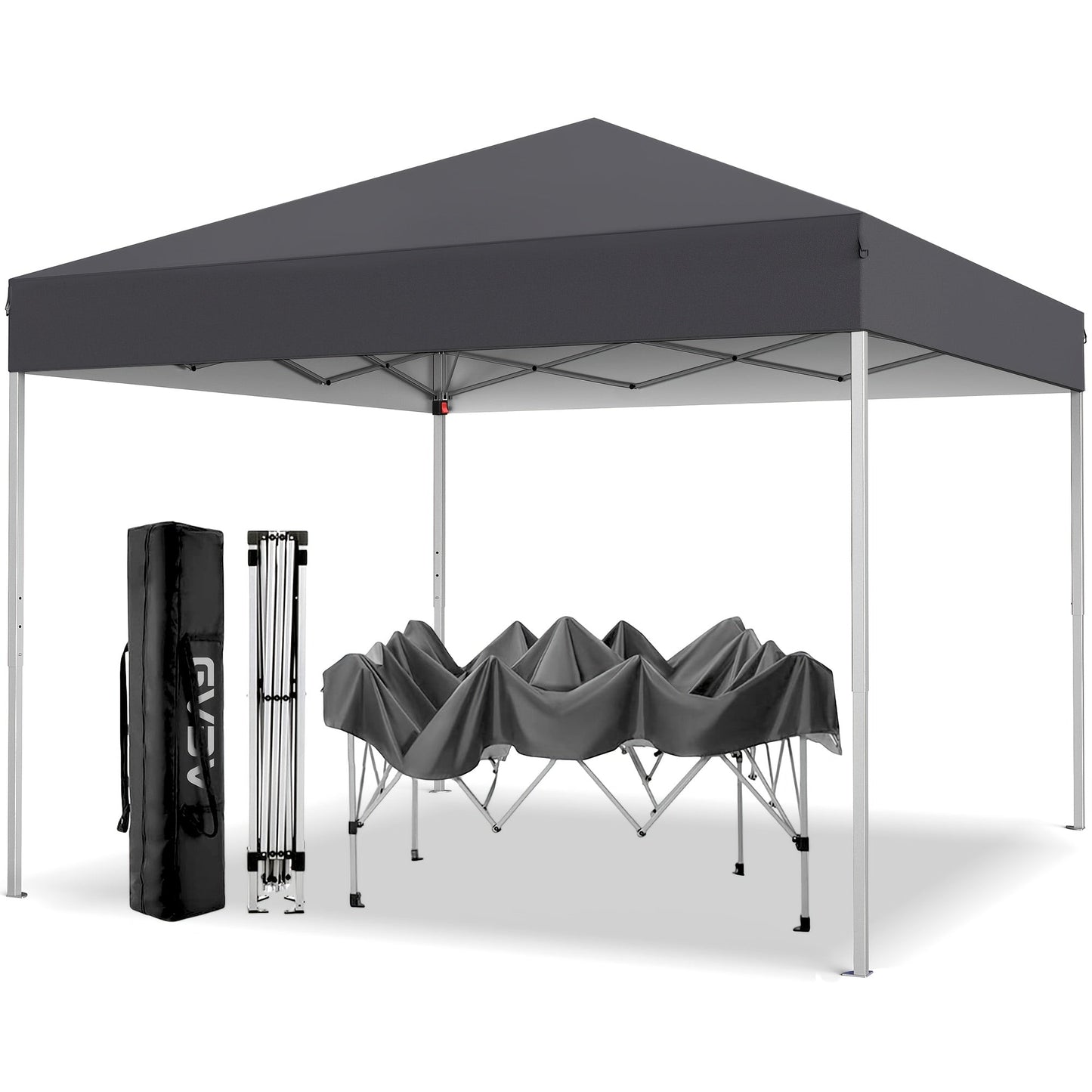10x10 Pop Up Canopy Tent with Carry Bag – Waterproof UPF50+