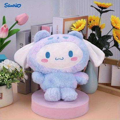 Plush Toy Character Collection with Four Styles, Soft Fabric and Desk-Ready Sitting Designs