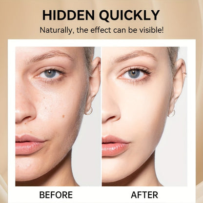 Oil Control Concealer Powder 24H Waterproof Matte Finish, for Makeup, Travel and Everyday Vanity Use