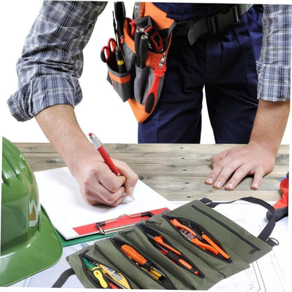 Collapsible Tool Bag Organizer for Hardware Storage | Foldable Tool Kit Bag for Carpentry Electricians Automotive Repairs Outdoor | Portable