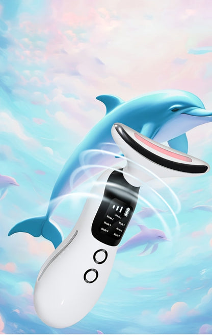7-in-1 Neck Beauty Device with Base – Multi-Functional Skincare Tool, USB Rechargeable, Anti-Aging Neck Firming & Lifting