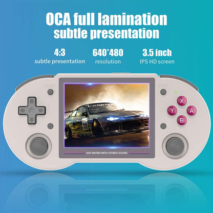 Handheld Game Console Anbernic RG353PS with 3.5-inch IPS OCA Full-Fit, 4:3 Ratio, 16GB+64GB, 16GB+128GB or 16GB+256GB Options, Linux, HDMI