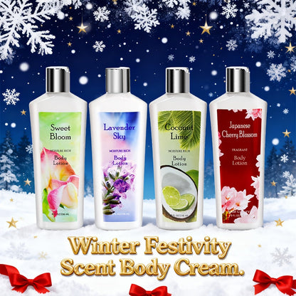 Scented Body Lotion Two-Bottle Set in Lavender, Sweet Bloom or Coconut Lime Fragrance Options