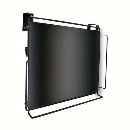 Foldable Stainless Steel Kitchen Storage Rack, Cabinet Door Organizer & Countertop Shelf for Kitchen