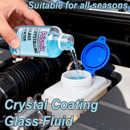 Windshield Washer Fluid Glass Coating Agent 50ml | Deep Cleaning Anti-Fog Hydrophobic Water Repellent Rain Repellent Water Stain Remover