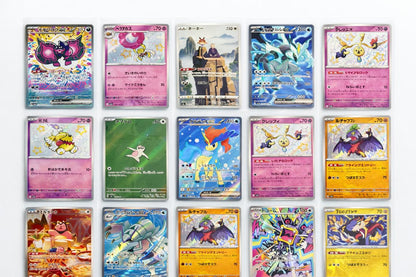 Trading Card Game 20-Card Multi-Language Mystery Pack with Japanese, Chinese and English Mix and Character Artwork