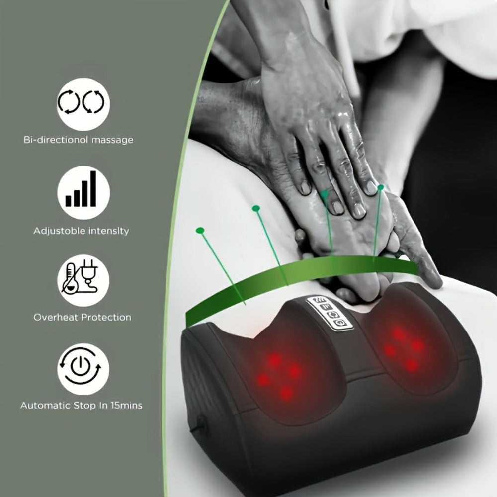 Foot Massager with Heat Compression Air Pressure for Athletes Blood Circulation Muscle Relaxation Electric Foot Massage Machine Father's Day