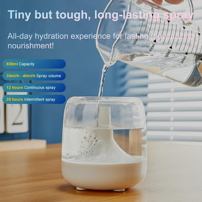 USB Humidifier with 7-Color Night Light for Entryways, Bedrooms and Living Spaces, with the Listed Configuration