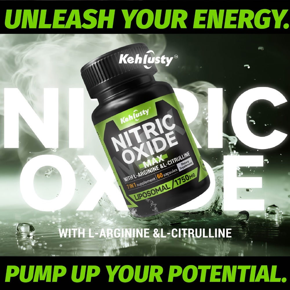 L-Arginine & L-Citrulline Supplement 7-in-1 with Maca Root, Beetroot & Nitric Oxide Booster - Stamina