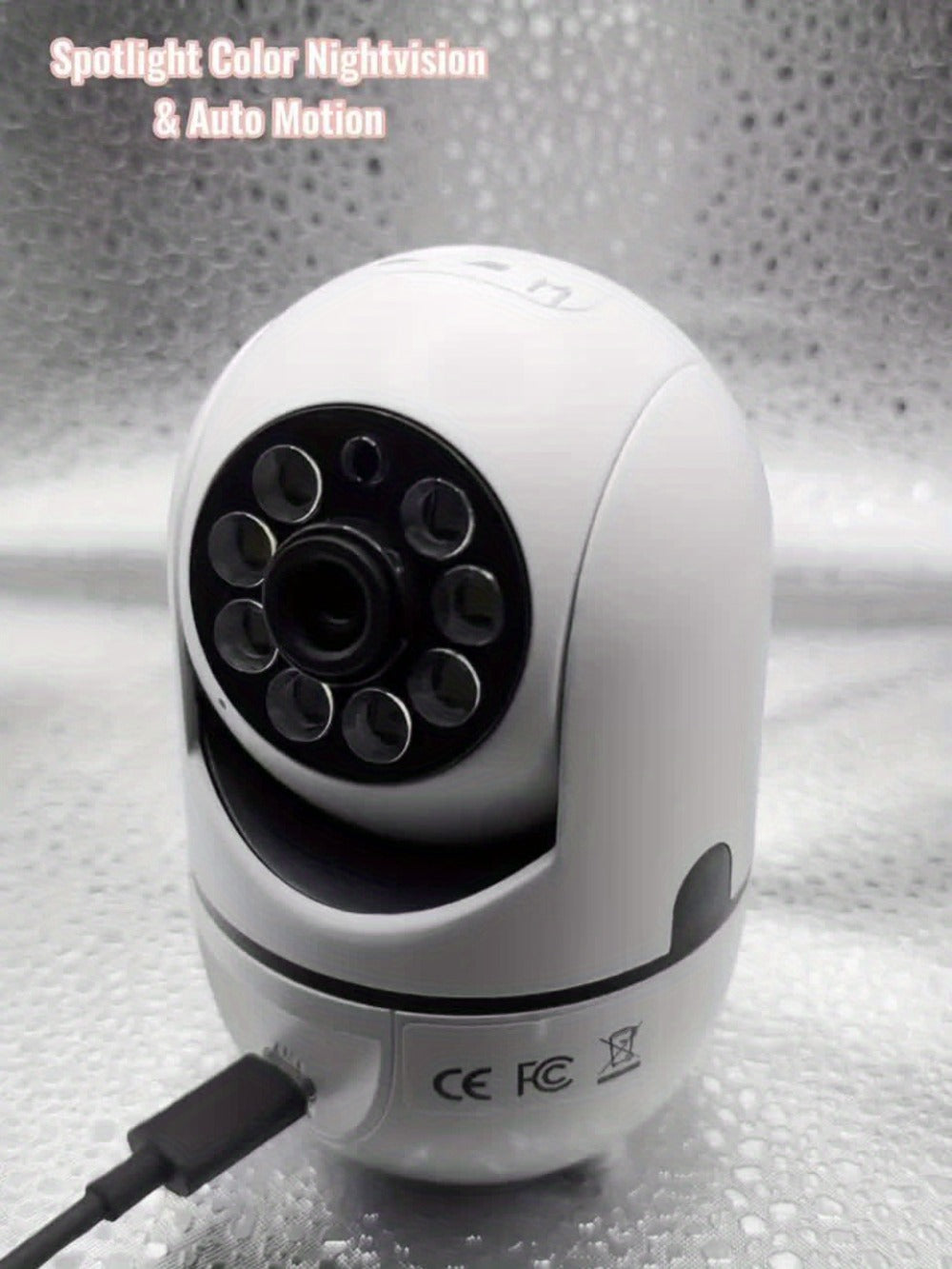 Security Camera 1080P Indoor PTZ Model with 355 Pan-Tilt, Dual-Band WiFi, Two-Way Audio and Three Pack Sizes