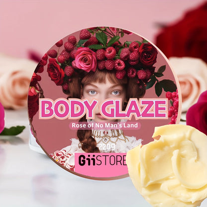 Body Glaze Moisturizer 80oz with Hyaluronic Acid and Glycerin in Four Scent Options for Daily Full Body Care