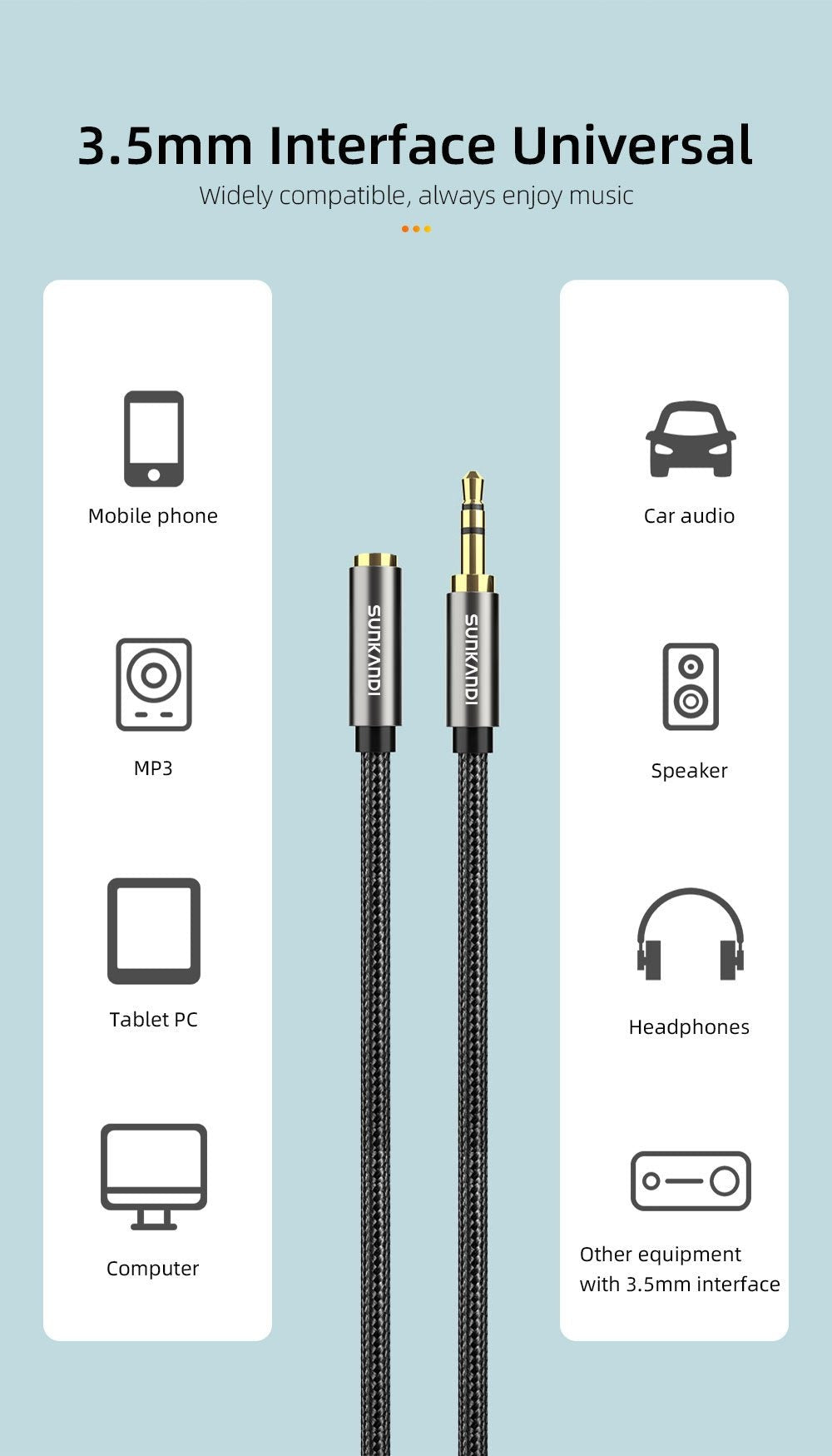 3.5mm TRRS Headphone Extension Cable with Mic Male to Female Stereo Audio Cable for Smartphone PC for an Everyday Personal Care Routine