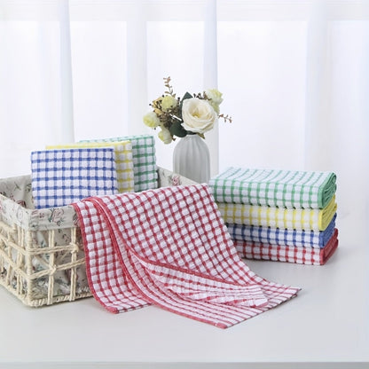 Highly Absorbent Cleaning Cloths Dish Towels – Reusable Kitchen Dishcloths, Quick-Dry Multi-Purpose Napkins & Tea Towels for Kitchen