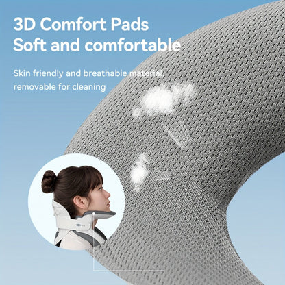 Cervical Neck Traction Device Inflatable Neck Brace with Airbag Support Spine Alignment for Entryways, Bedrooms and Living Spaces