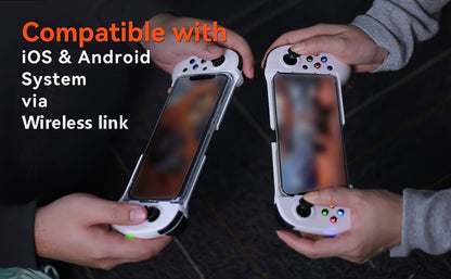 Wireless Mobile Gaming Controller Bluetooth 5.0 Retractable Gamepad, ShanWan Q13 for iPhone Android PC Steam