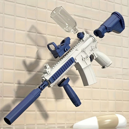 Continuous-Fire Water Gun for Kids & Adults, High- Long-Range Squirt Blaster for Summer Beach Pool Backyard Outdoor Play