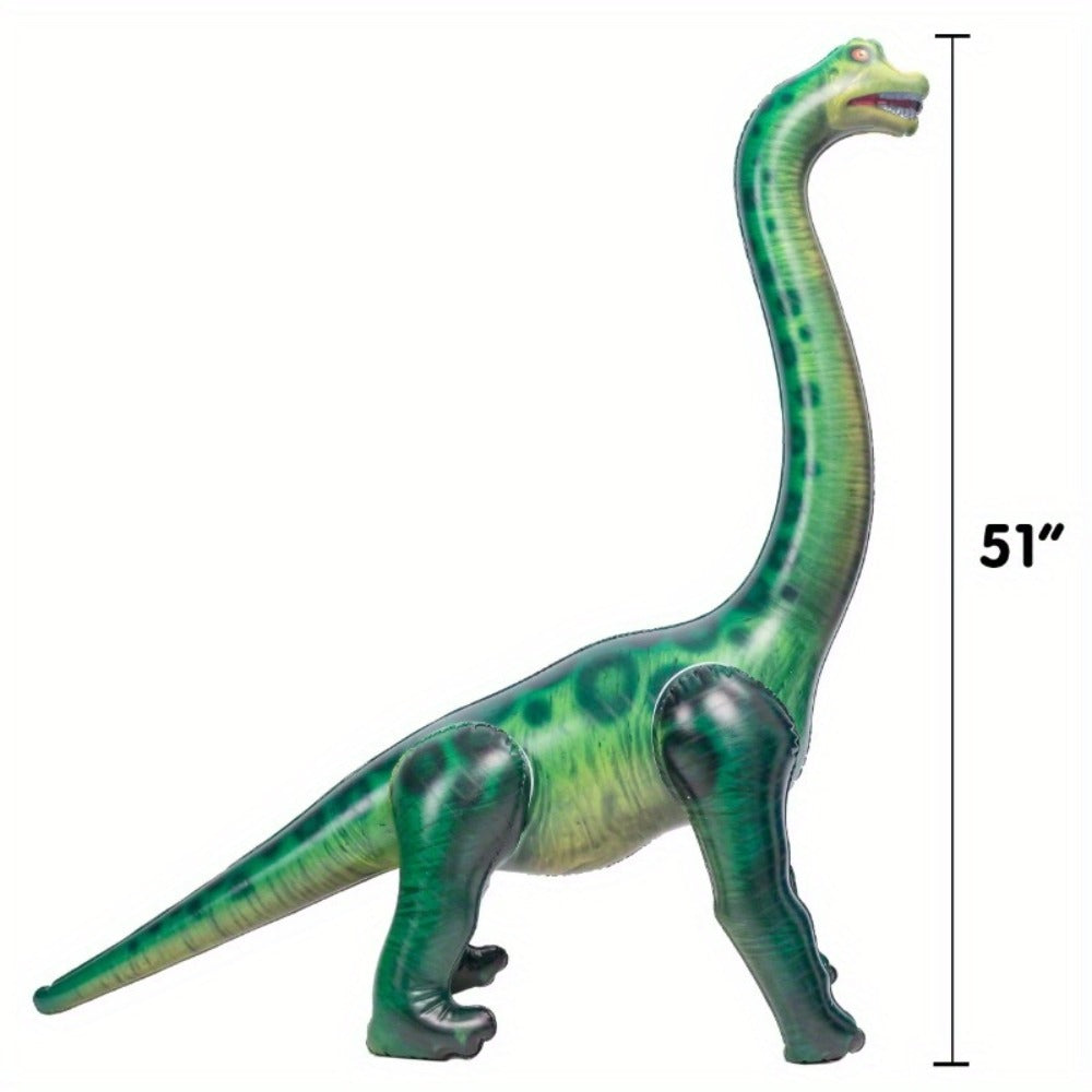 Inflatable Brachiosaurus Dinosaur Toy 51 Inch, Giant Dinosaur Inflatable for Kids Party Decorations