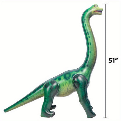 Inflatable Brachiosaurus Dinosaur Toy 51 Inch, Giant Dinosaur Inflatable for Kids Party Decorations