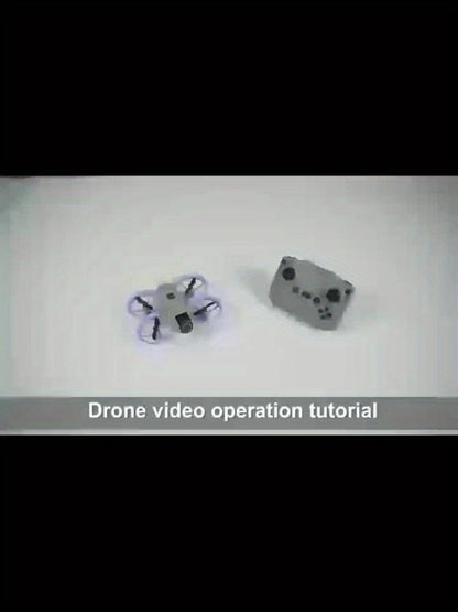 Mini 4K FPV Drone 180° Rotating Dual Camera Optical Flow Positioning Dual Batteries 360° Flip One-Key Takeoff Anti-Shake
