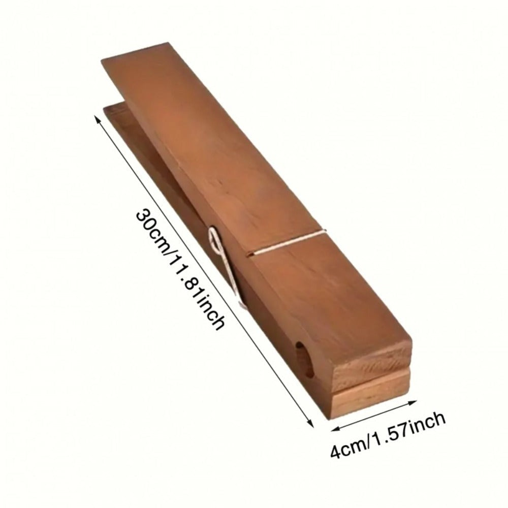 Wooden Clothespins Heavy Duty Laundry Clips – Oversized Clothes Pins for Bathroom, Kitchen & Outdoor Drying, Rust-Resistant Wood Towel Clip
